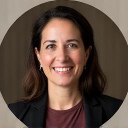 Foto circular de María García - Jefa de Capacitación Cultural